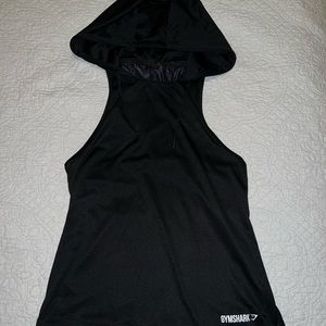 Gymshark hooded tank top